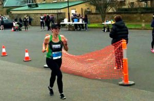 Smiling at the Finish!