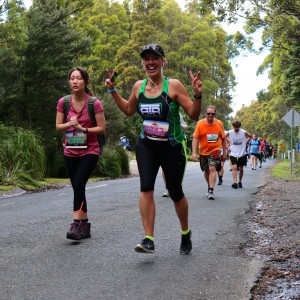 Smiling - how I want to finish the Cadbury Marathon.